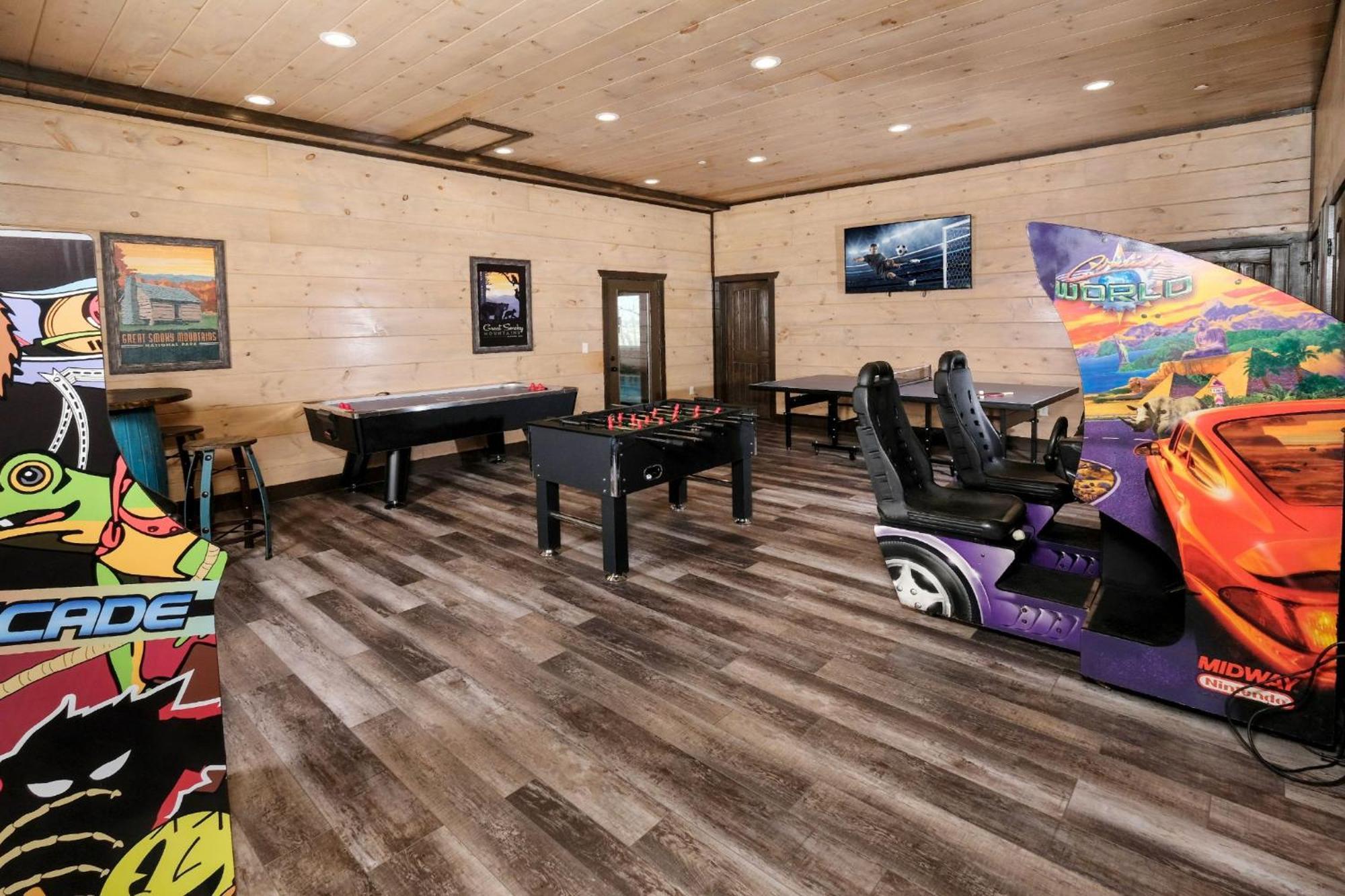 Villa Swim And Gym Mansion Pigeon Forge Esterno foto