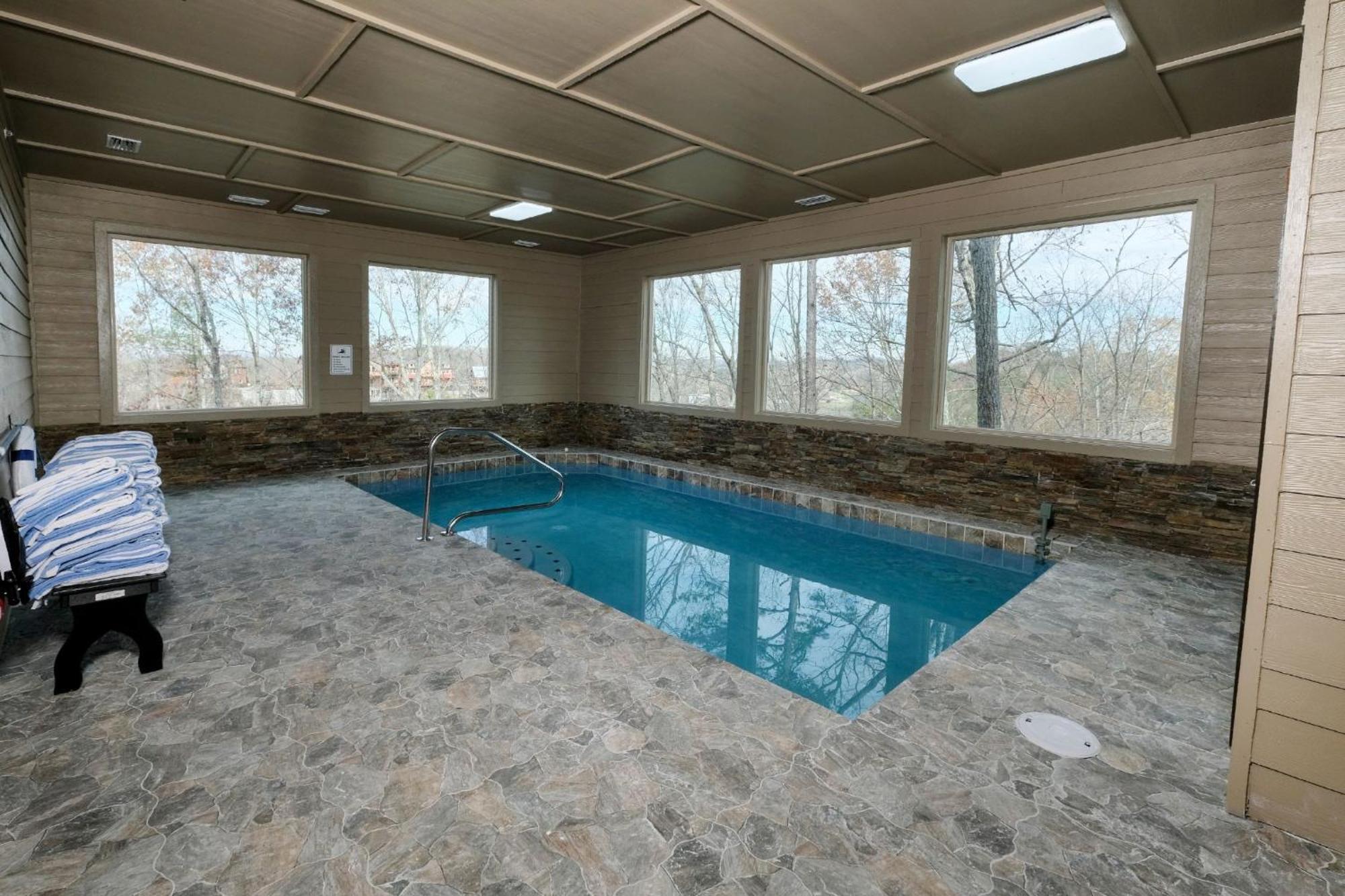 Villa Swim And Gym Mansion Pigeon Forge Esterno foto