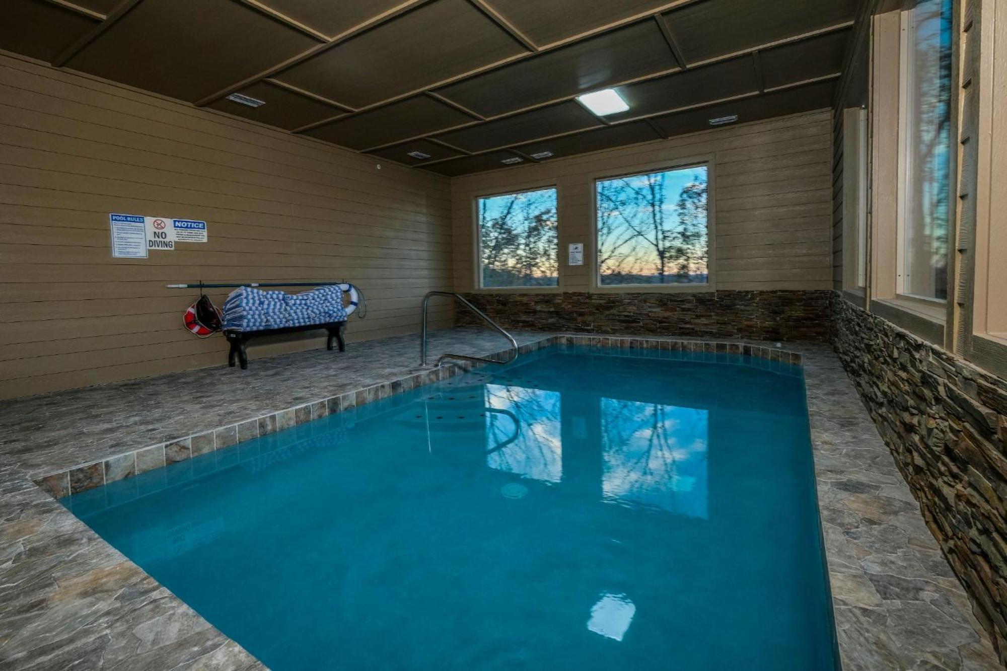 Villa Swim And Gym Mansion Pigeon Forge Esterno foto